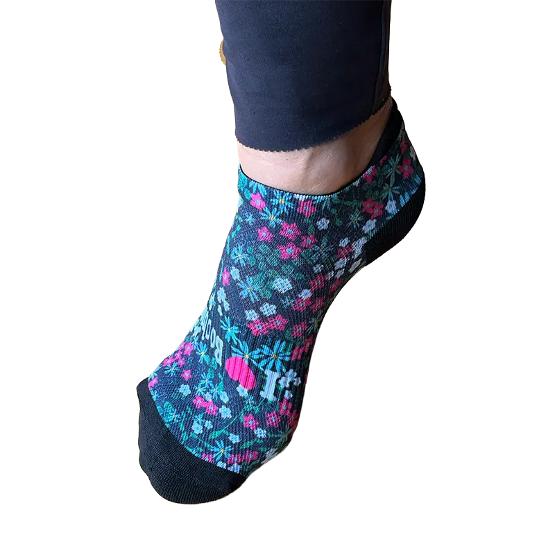 Calcetines I Love Boobies florecitas