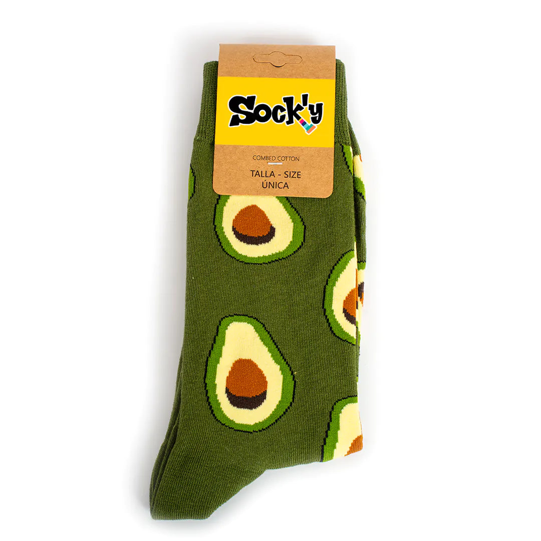 Calcetines de aguacates