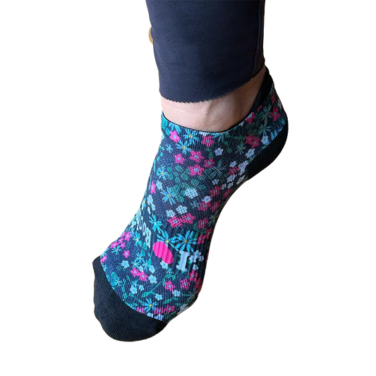 Calcetines I Love Boobies florecitas