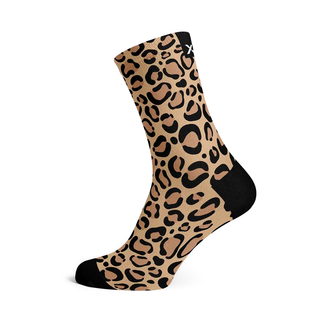 Calcetines Gold Leopard
