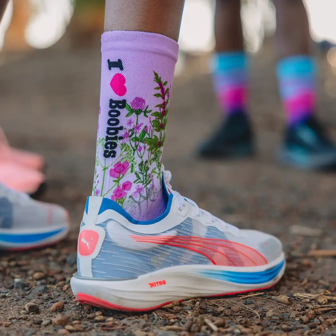 Calcetines I Love Boobies Lilac